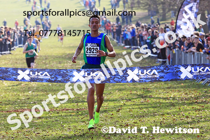Mens under-20s 2025 UK CAU Inter Counties Cross Country Champs., Wollaton Park, Nottingham. Photo: David T. Hewitson/Sports for All Pics